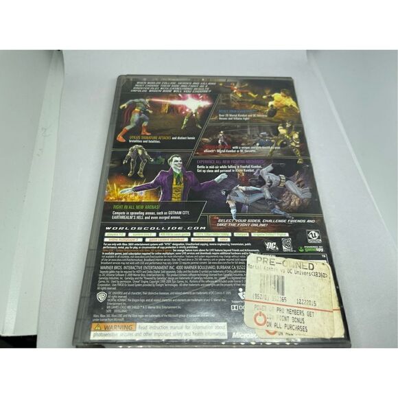 Mortal Kombat vs DC Universe Microsoft Xbox 360 - Picture 2 of 4